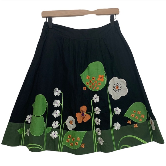 Anthropologie Lithe Beanstalk Skirt Size 2 2007 Design - Picture 9 of 10